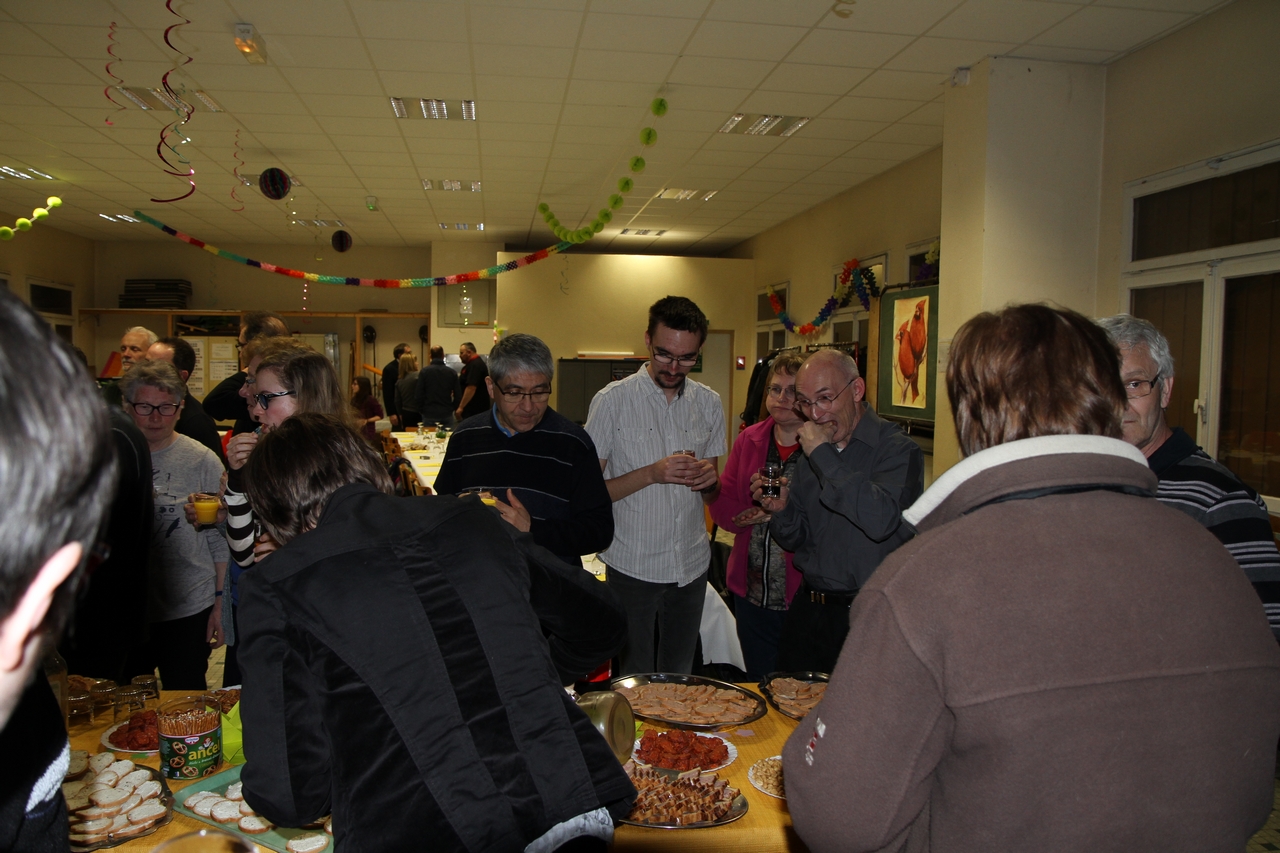 Repas annuel du club 25 mars 2017. 